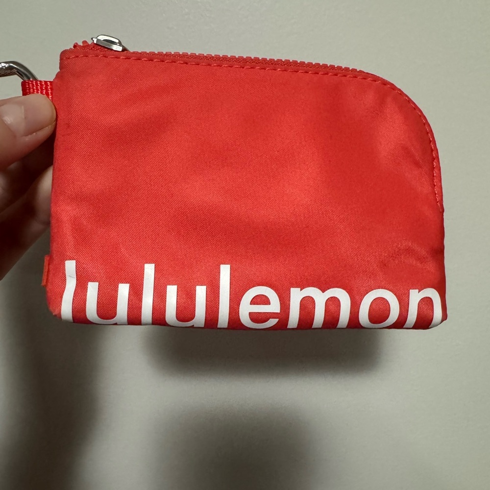 lululemon athletica Red Wallet